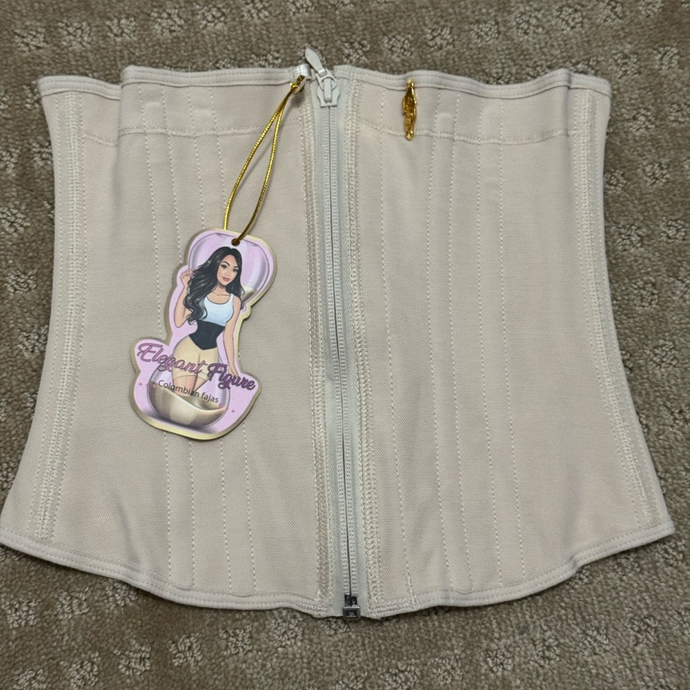 Elegant Beige Corset Belt